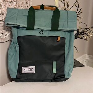 doTERRA Branded Backpack | Sustainable Travel Bag Made from Recycled Bottles